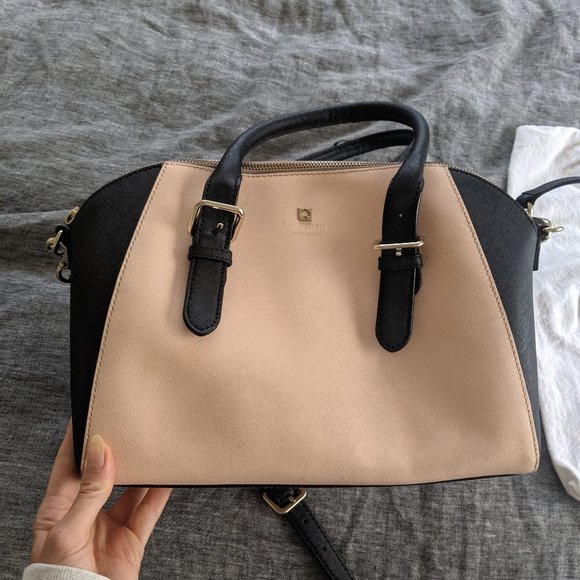 Kate Spade Satchel Colorblock Pink/Black
